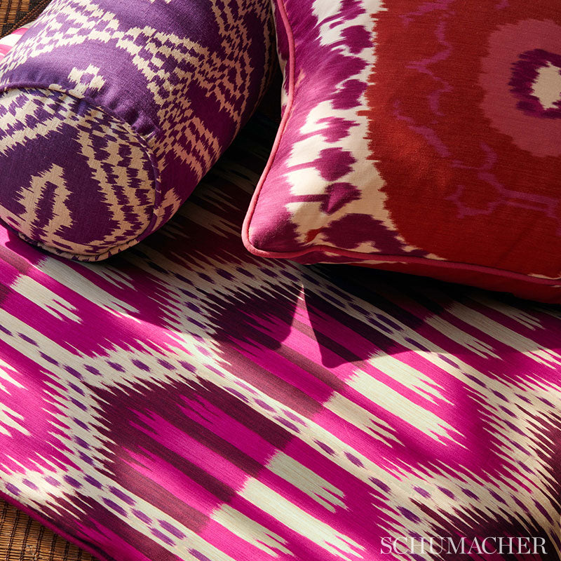 BUKHARA IKAT | Fuchsia