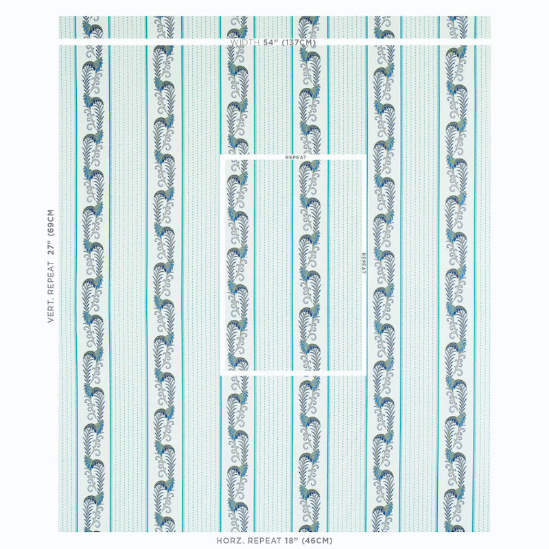 ALEKSY STRIPE | Teal