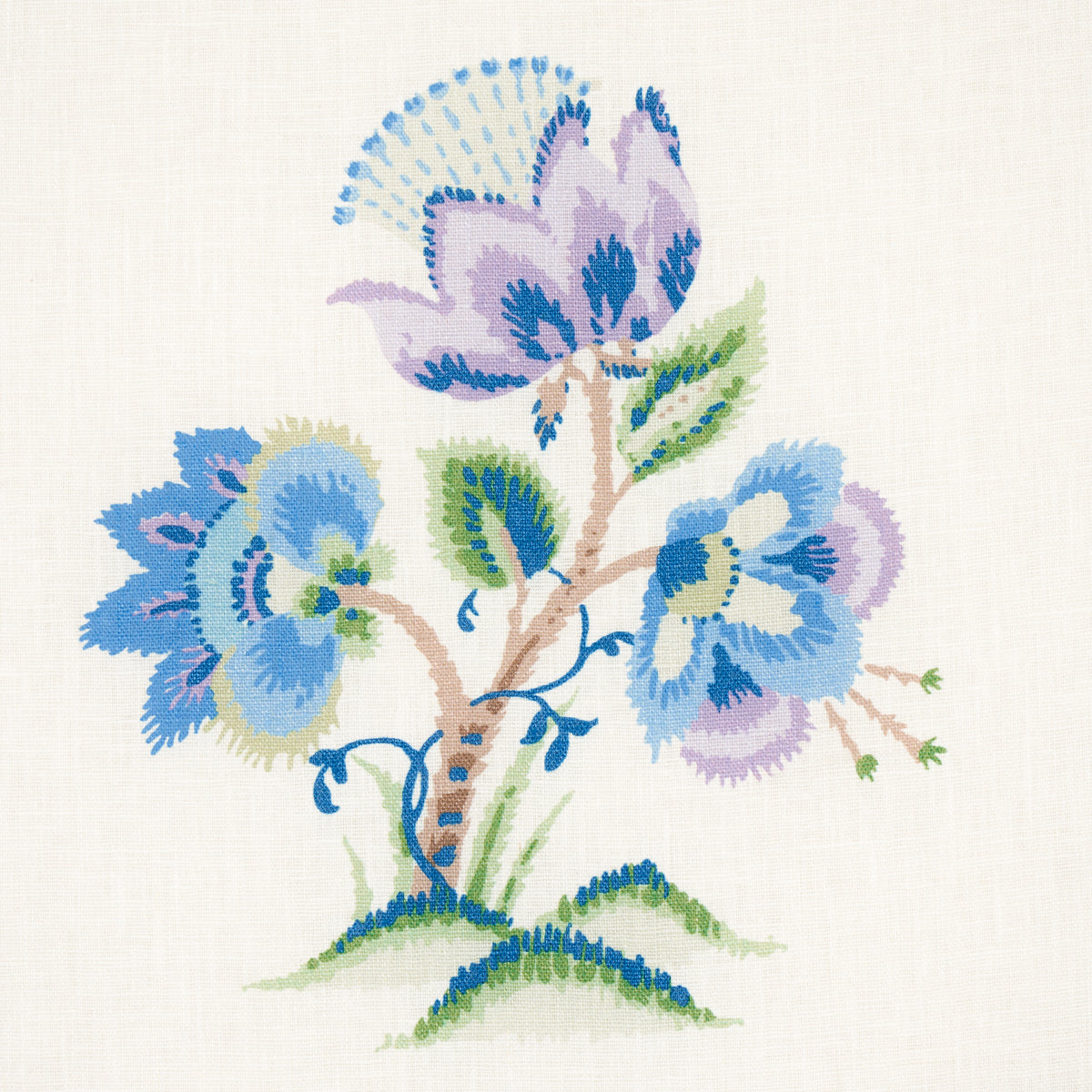 ASHFORD LINEN | Cornflower And Lilac