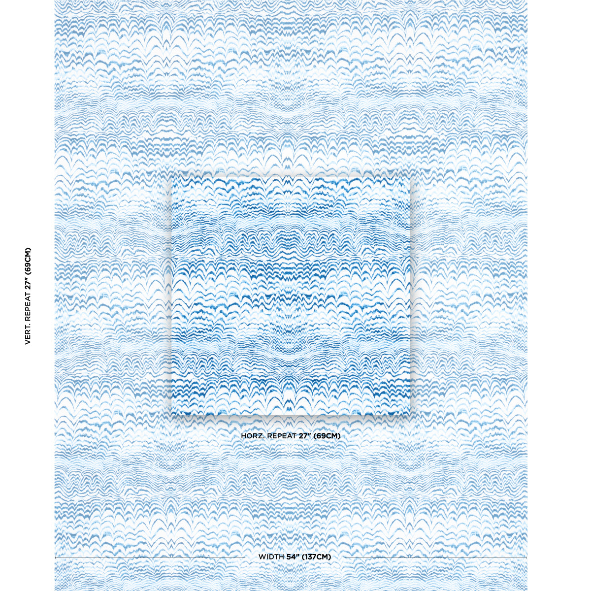 INK WAVE PRINT INDOOR/OUTDOOR | INDIGO