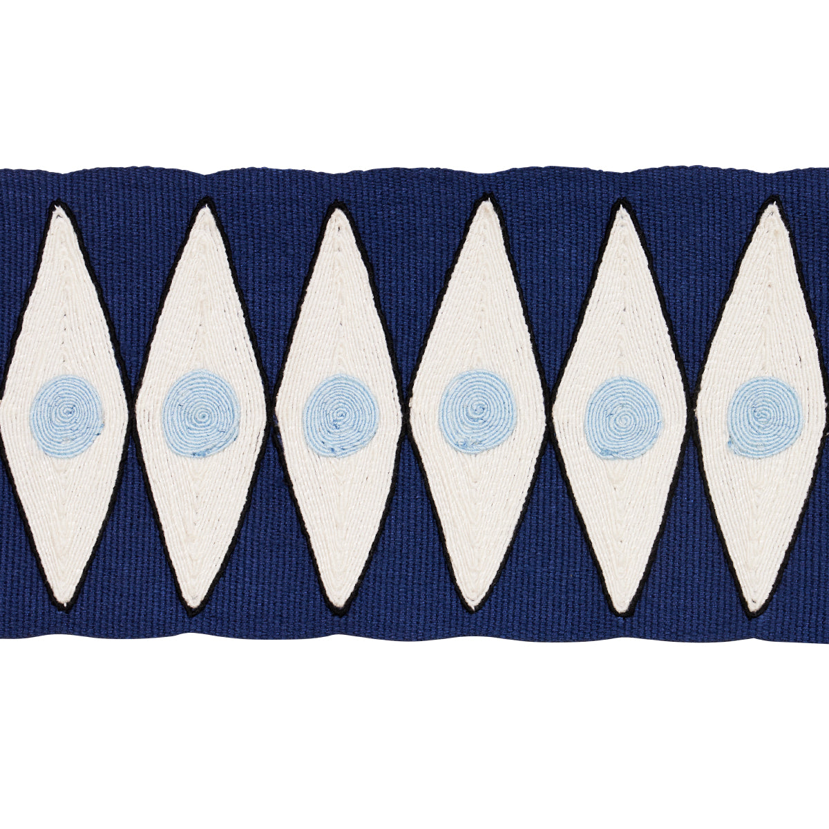 NASTRO BACKGAMMON | BLU MARINO E CIELO