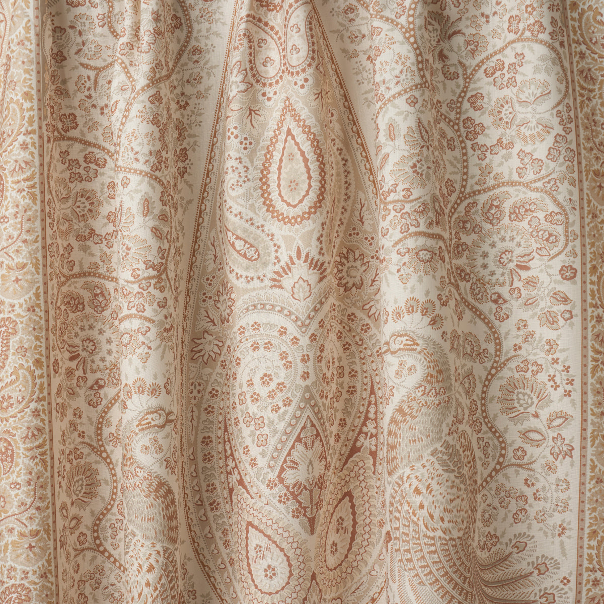 COLMERY PAISLEY PANEL | PARCHMENT