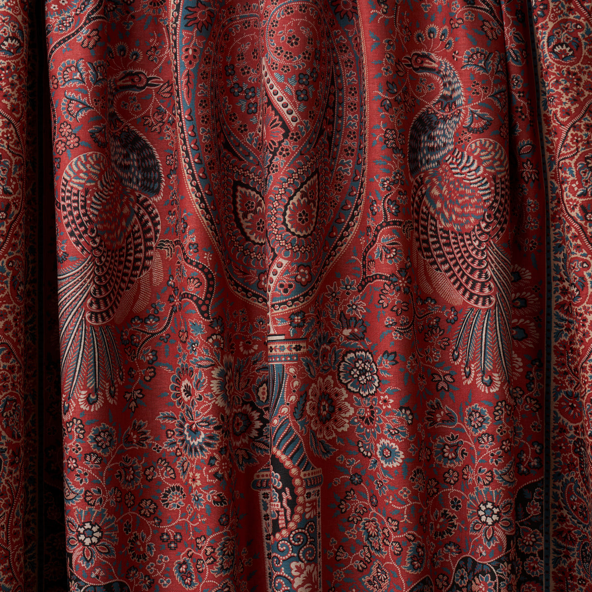 PANNELLO PAISLEY COLMERY | ROSSO