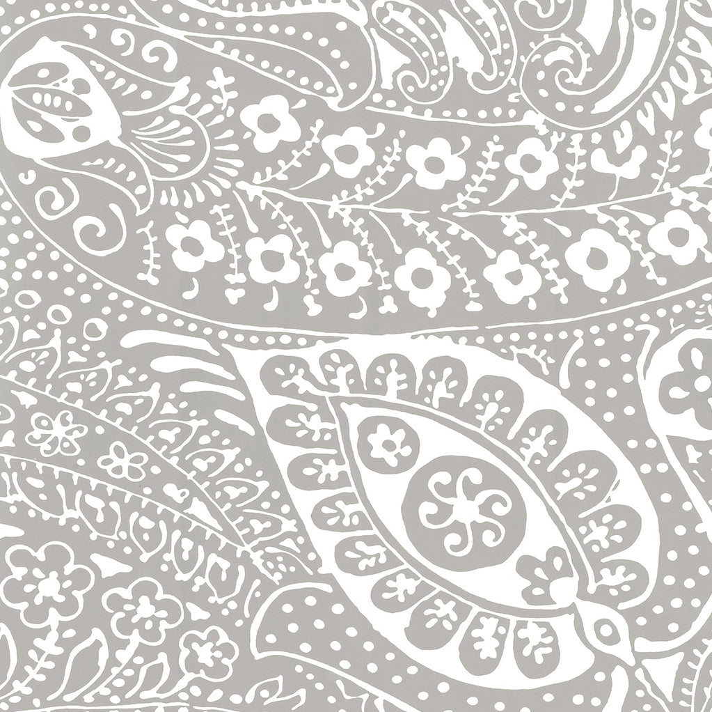 STAMPA PAISLEY | GRIGIO