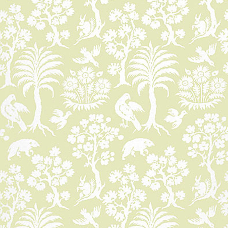 PALM DAMASK | Willow