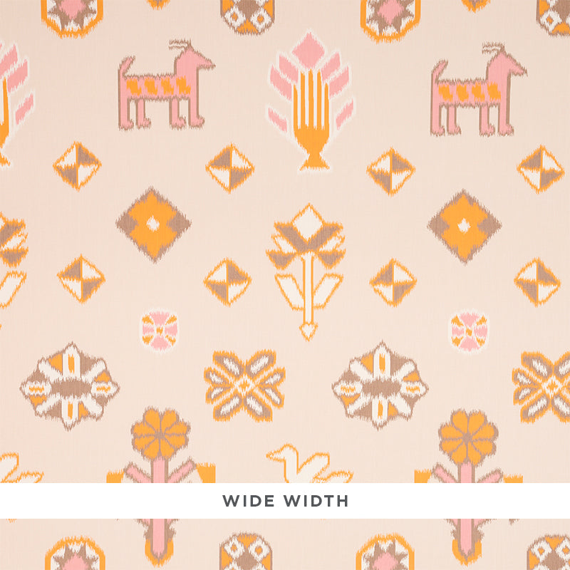 CHUSKA WARP PRINT | Pink & Orange