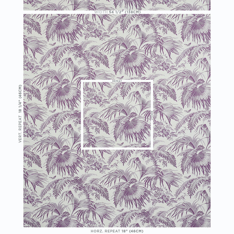 TOILE TROPICO | VIOLA