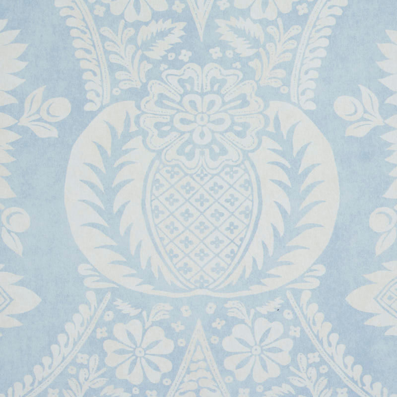 STAMPA DAMASCATA VILLANDRY | BLU