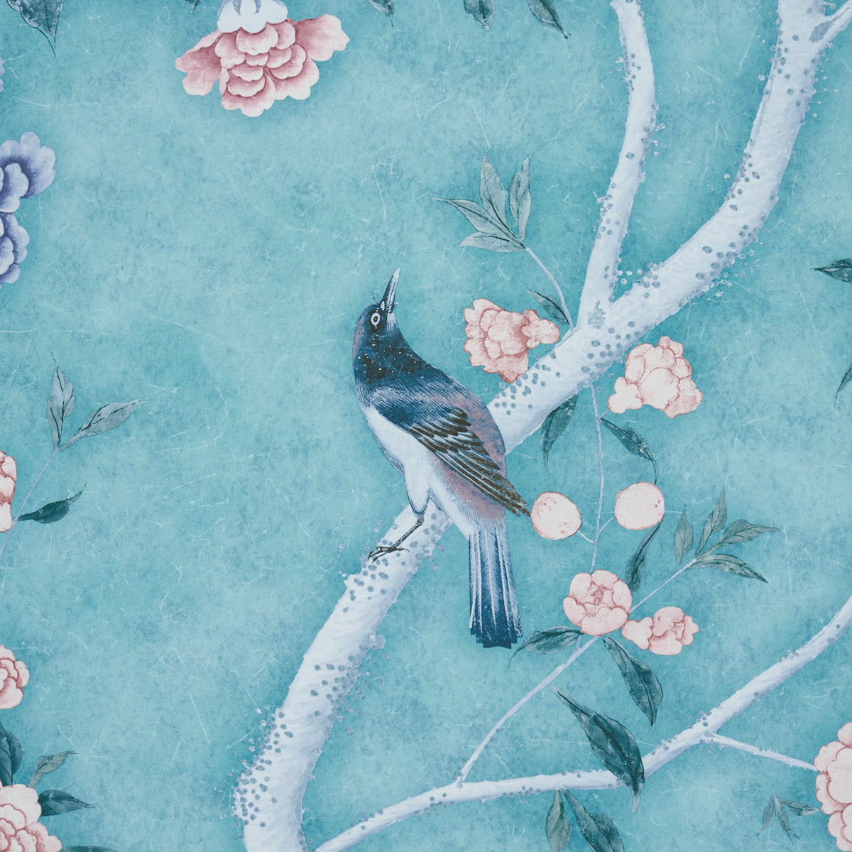 LES OISEAUX PANEL SET | BLUE TURQUOISE