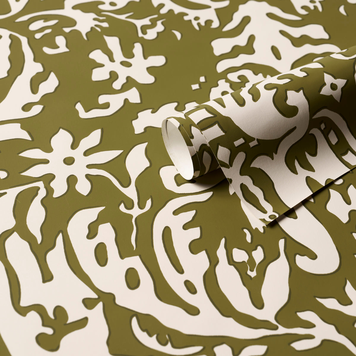 SUFFOLK DAMASK | OLIVE