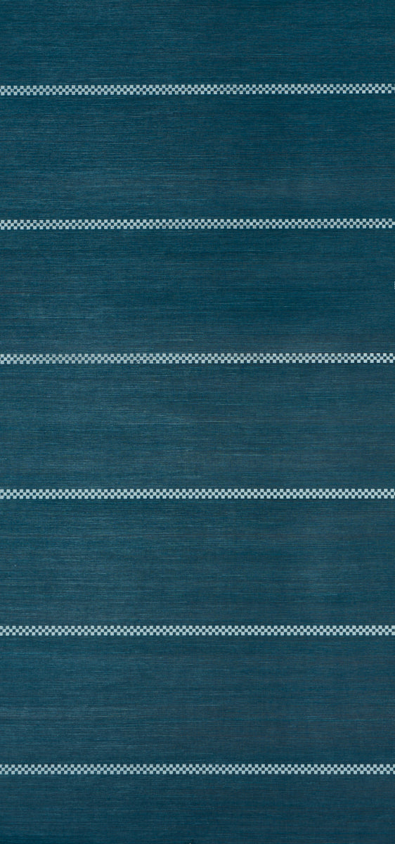 CHECKERED STRIPE SISAL | Peacock