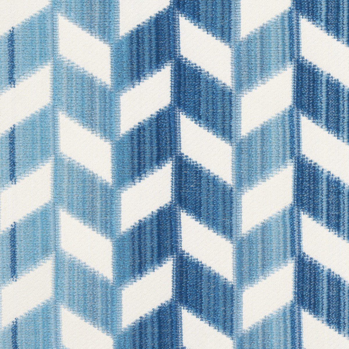 VELLUTO CHEVRON STRIÉ | PORCELLANA