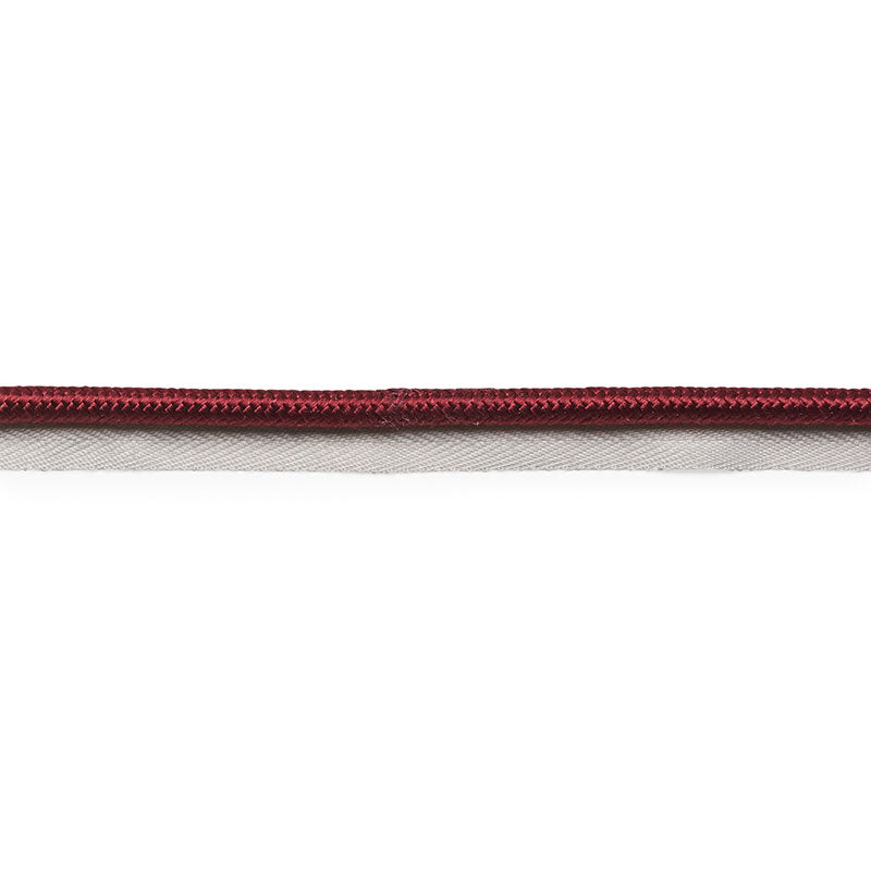 GUSTAVE SILK LIP CORD WIDE | BURGUNDY