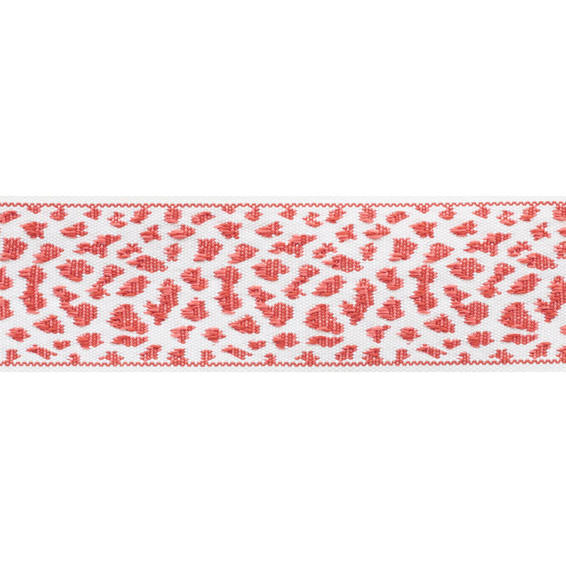 NASTRO LEOPARDO | ROSSO