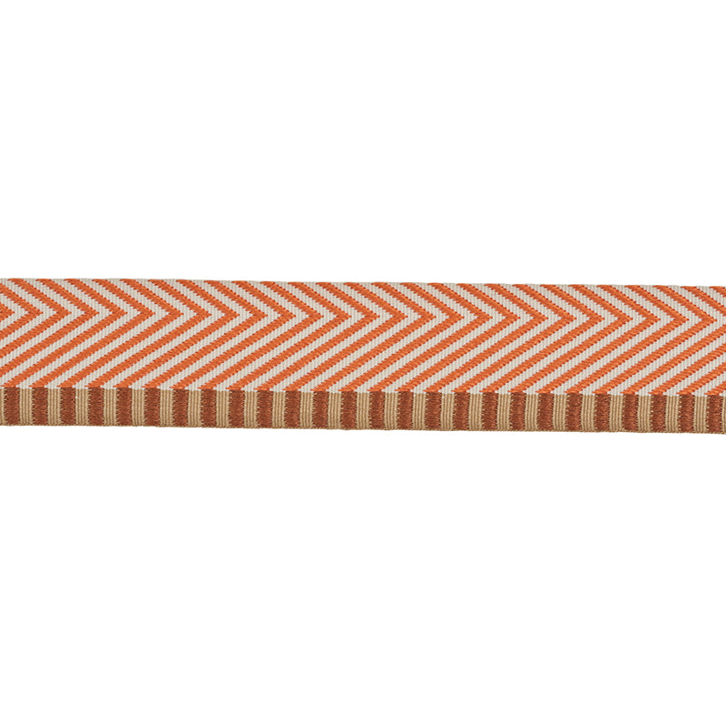 CHEVRON TWILL TAPE | ORANGE