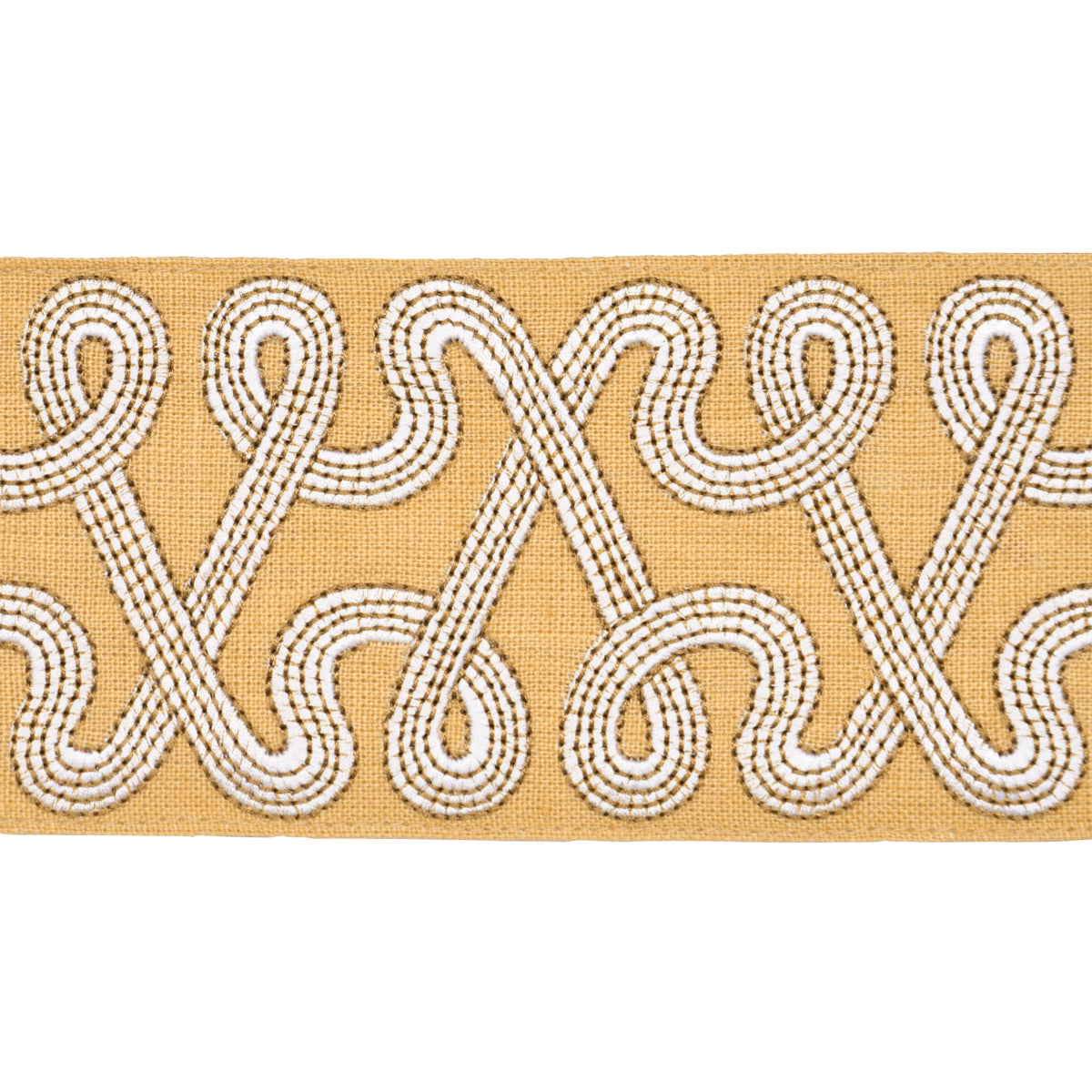 FREEFORM EMBROIDERED TAPE | MAIZE