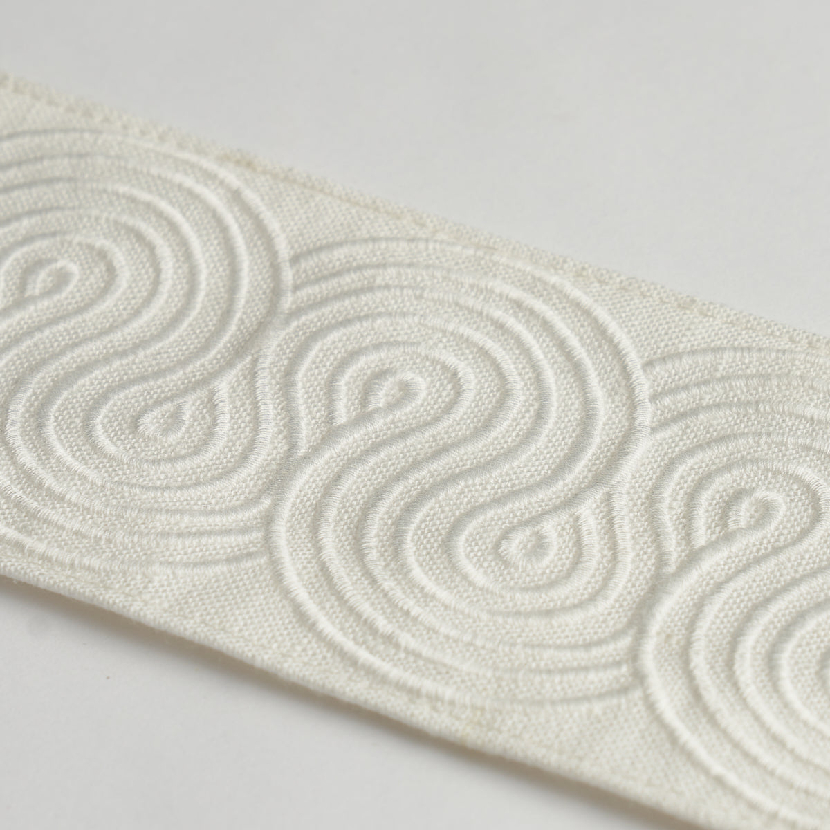 GIRALDI EMBROIDERED TRIM | IVORY