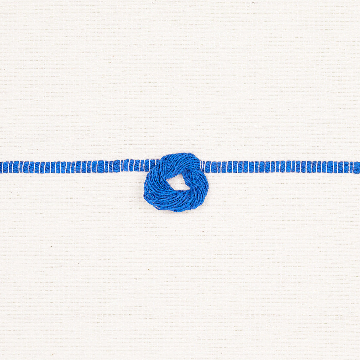 GLOBO KNOTTED HANDWOVEN | ROYAL BLUE