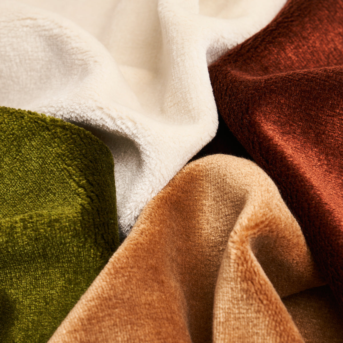 SUMPTUOUS SILK WOOL VELVET | Mahogany