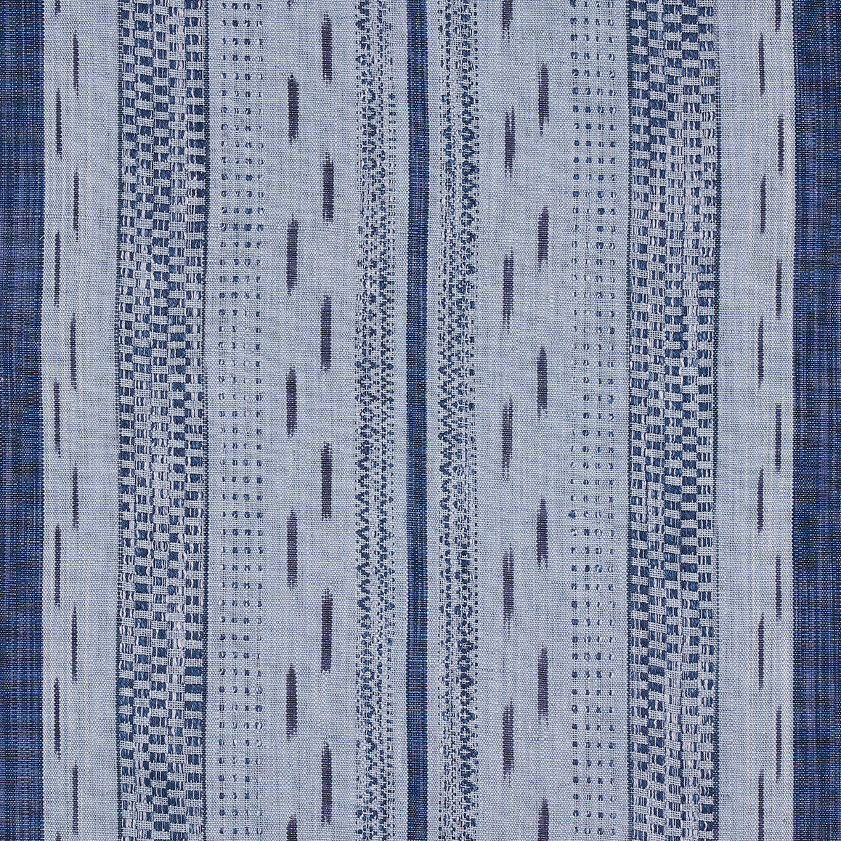 MIRZA IKAT STRISCIA | INDIGO SU CHAMBRAY