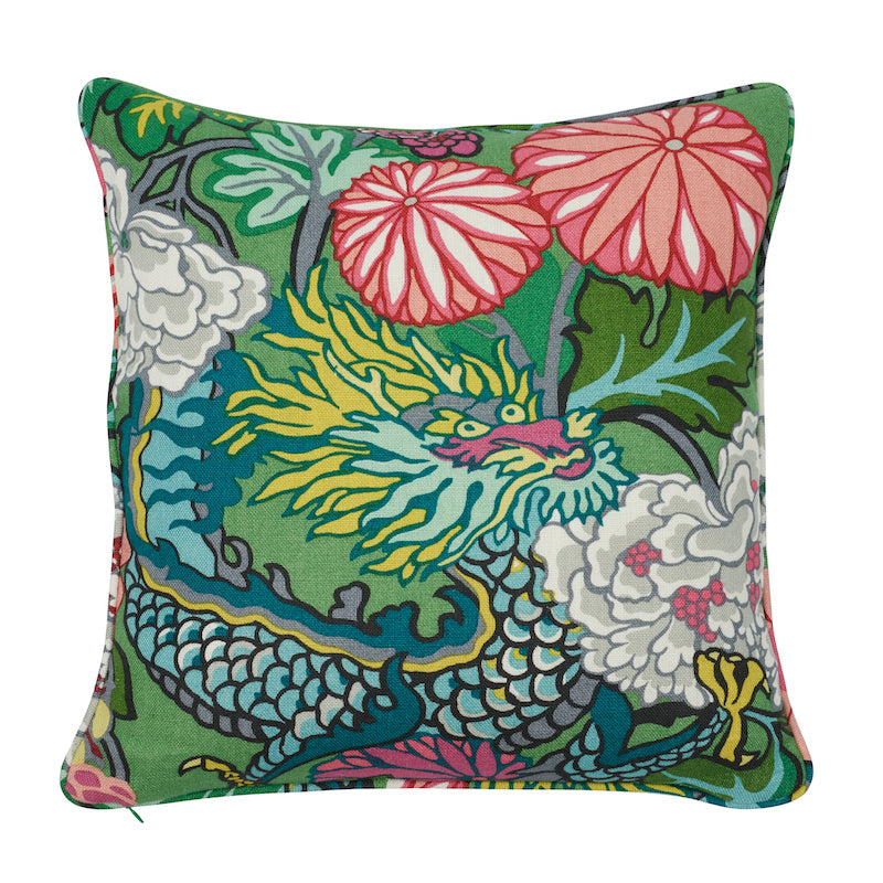 Chiang Mai Dragon Pillow | Jade