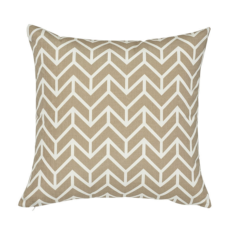 Cuscino Chevron per interni/esterni | Sabbia