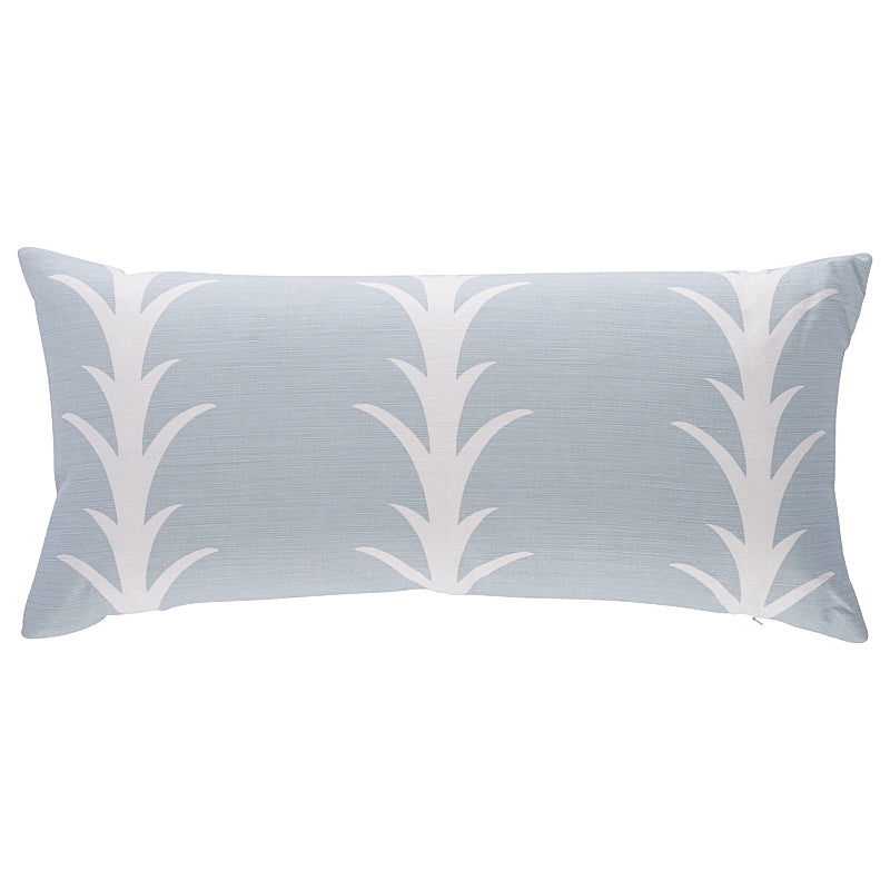 Acanthus Stripe Pillow | Sky