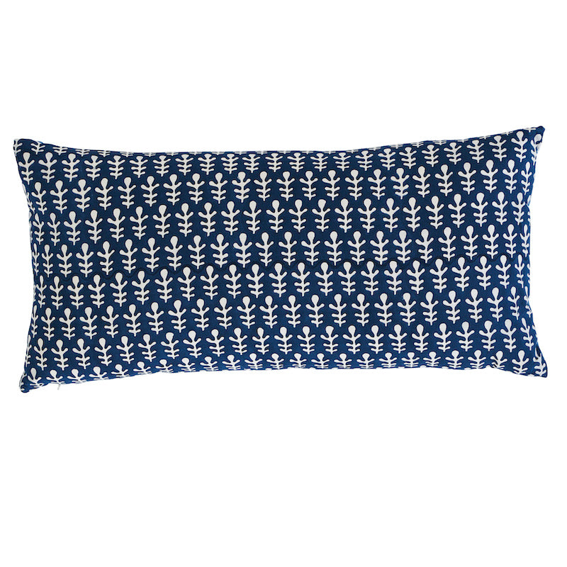 Bagru & Buti Pillow | Blue
