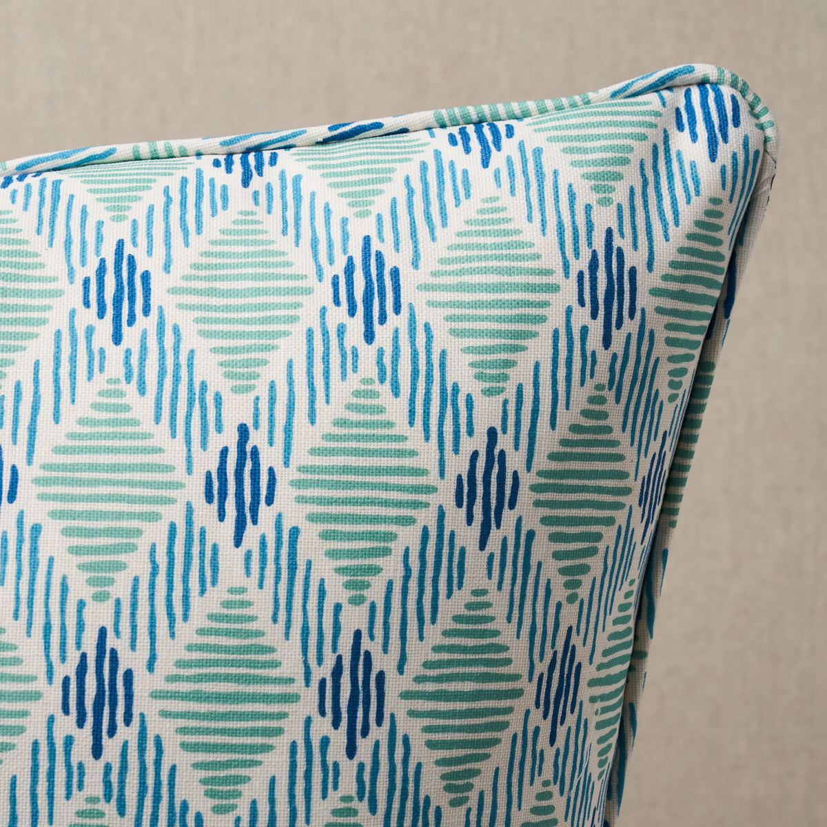 Dexter Indoor/Outdoor Pillow | Turquoise