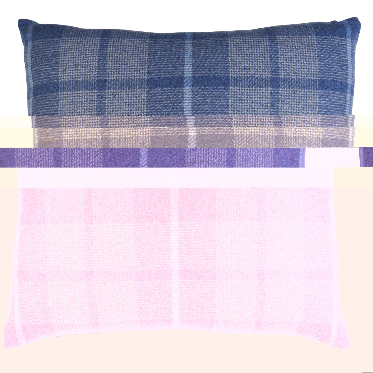 Montana Wool Plaid Pillow | Slate