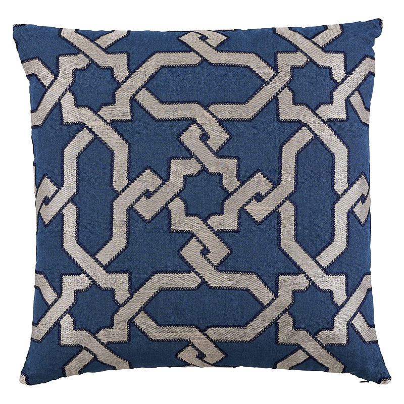 Cordoba Embroidery Pillow | Indigo