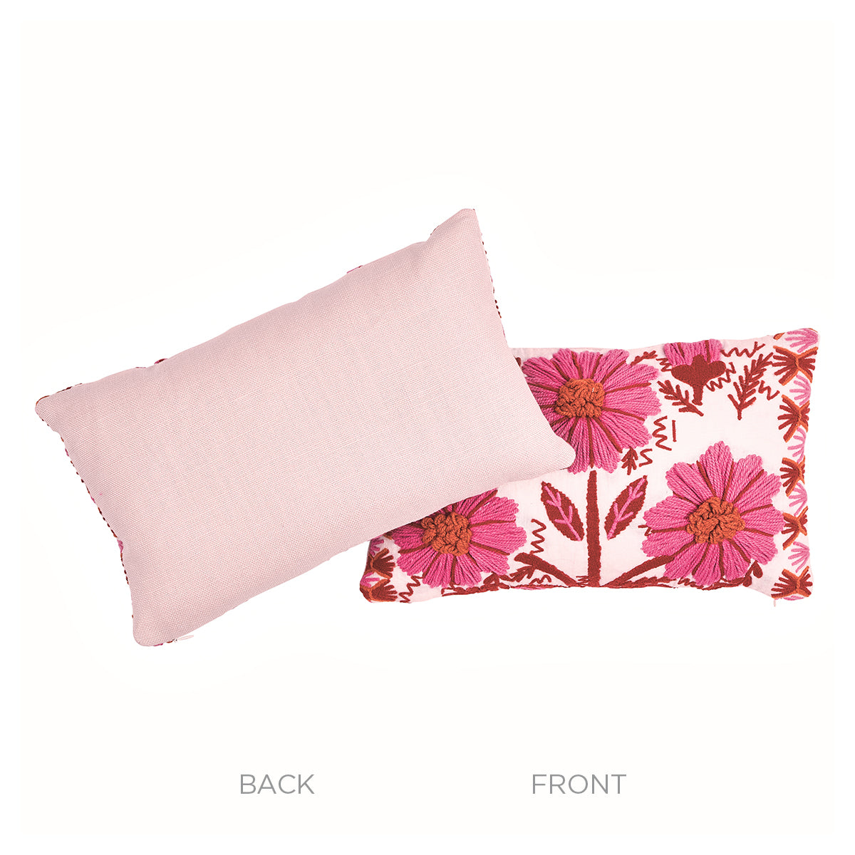 Marguerite Embroidery Pillow A | Blossom