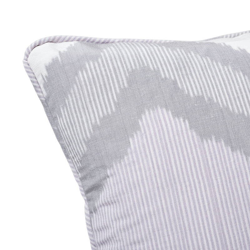 Chevron Ikat Pillow | Lilac