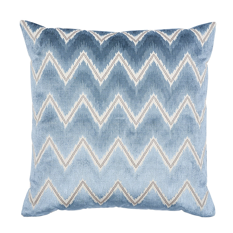 Cuscino in velluto Chevron | Minerale