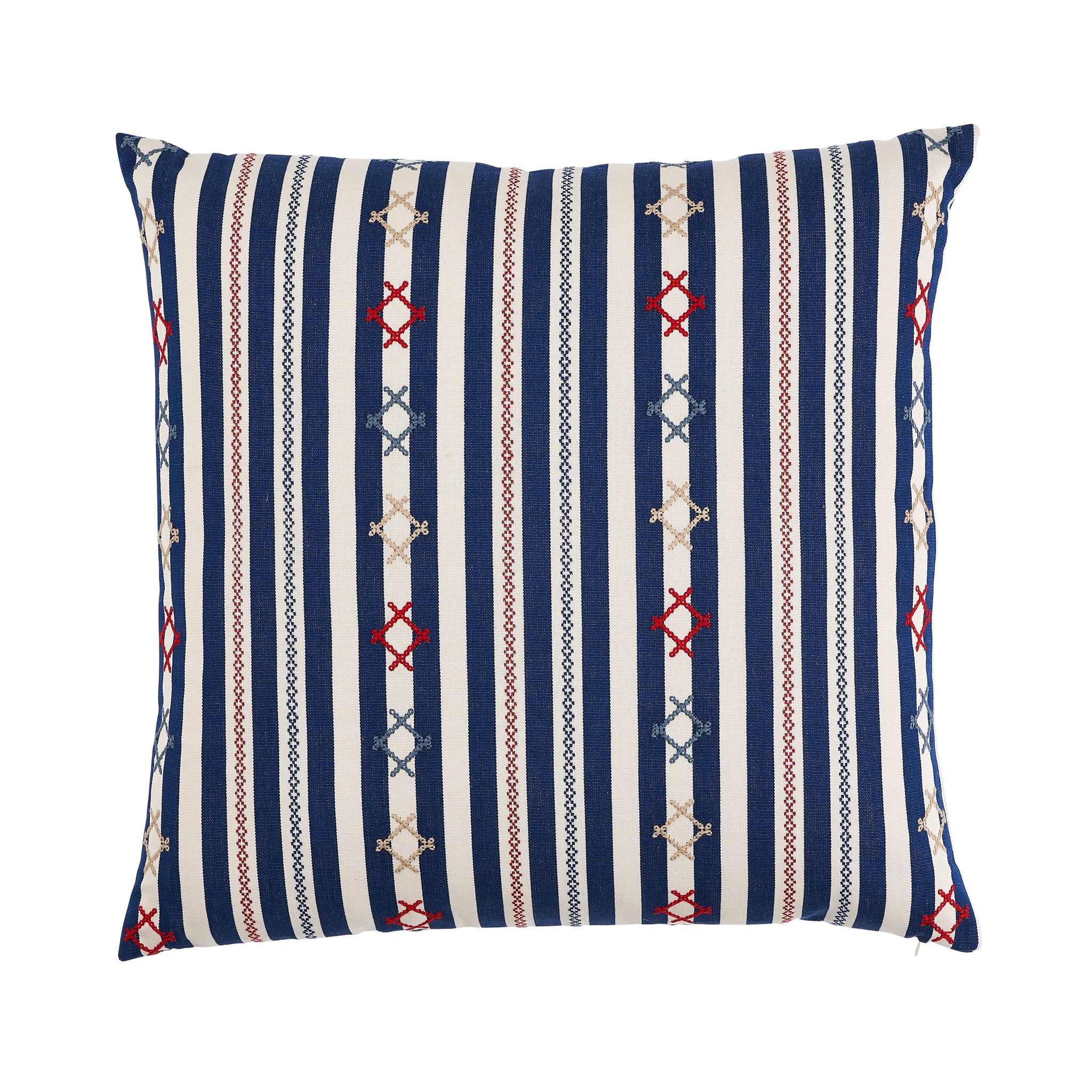 Rhodes Stripe Pillow | Navy