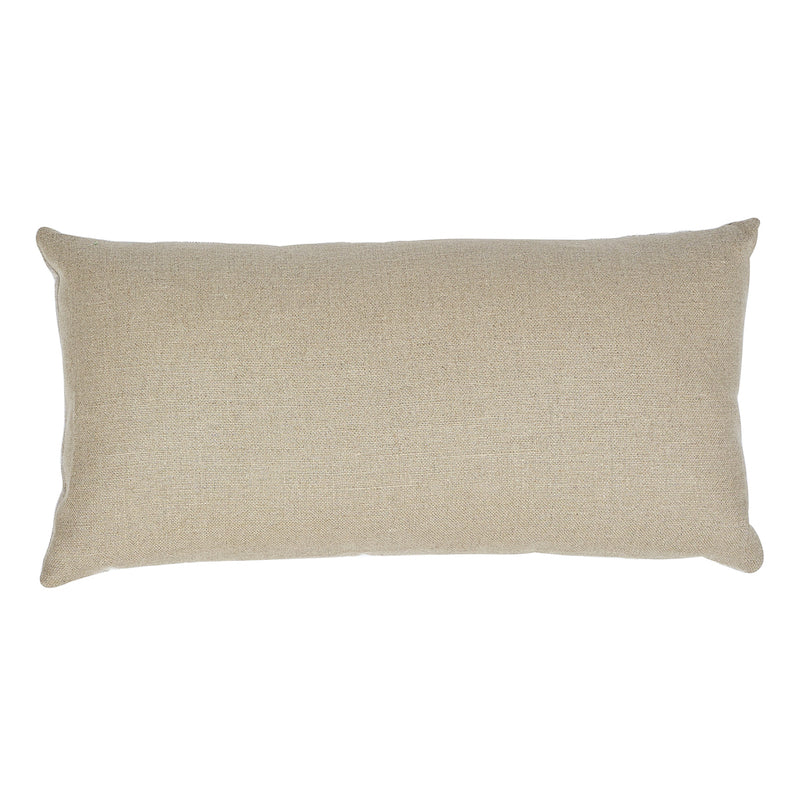 Wentworth Embroidery Pillow | Natural
