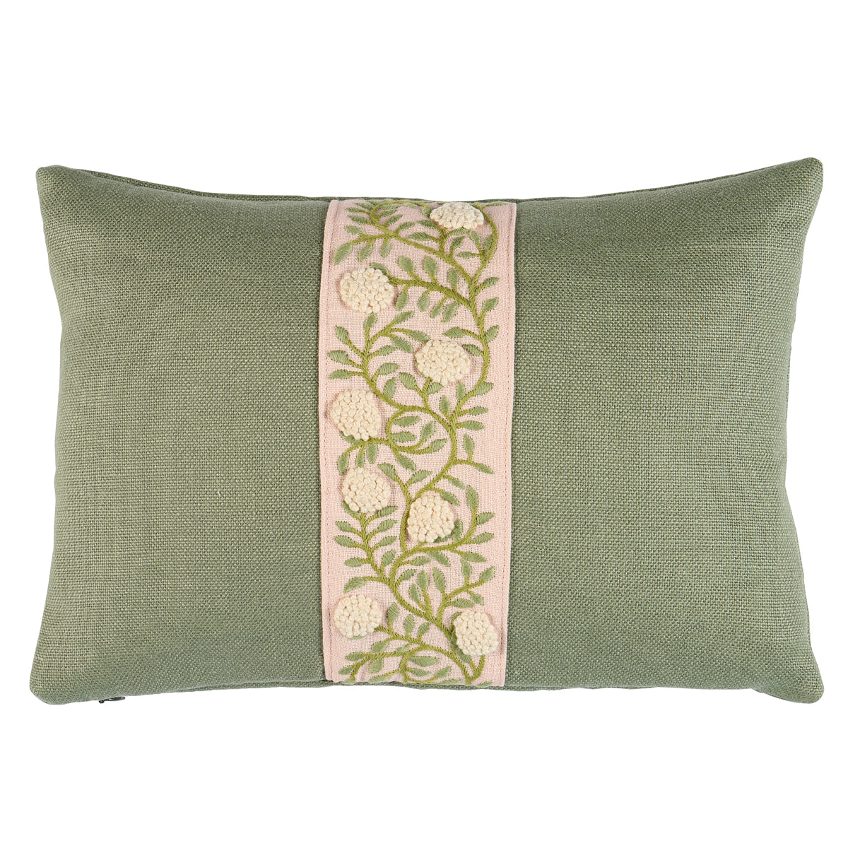 Ashoka Pillow | Leaf & Blush