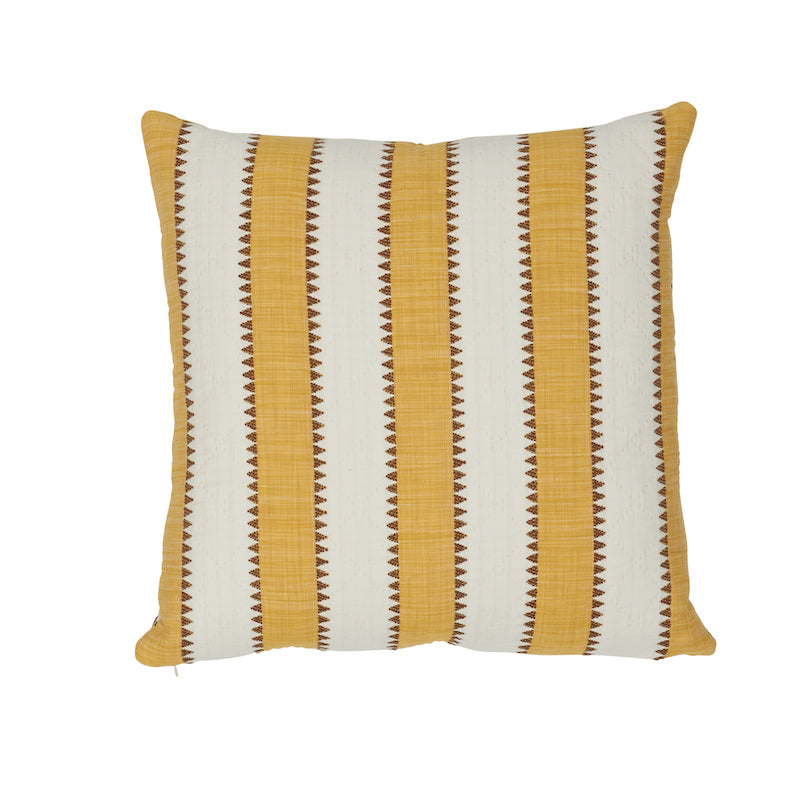 Isolde Stripe Pillow | Yellow