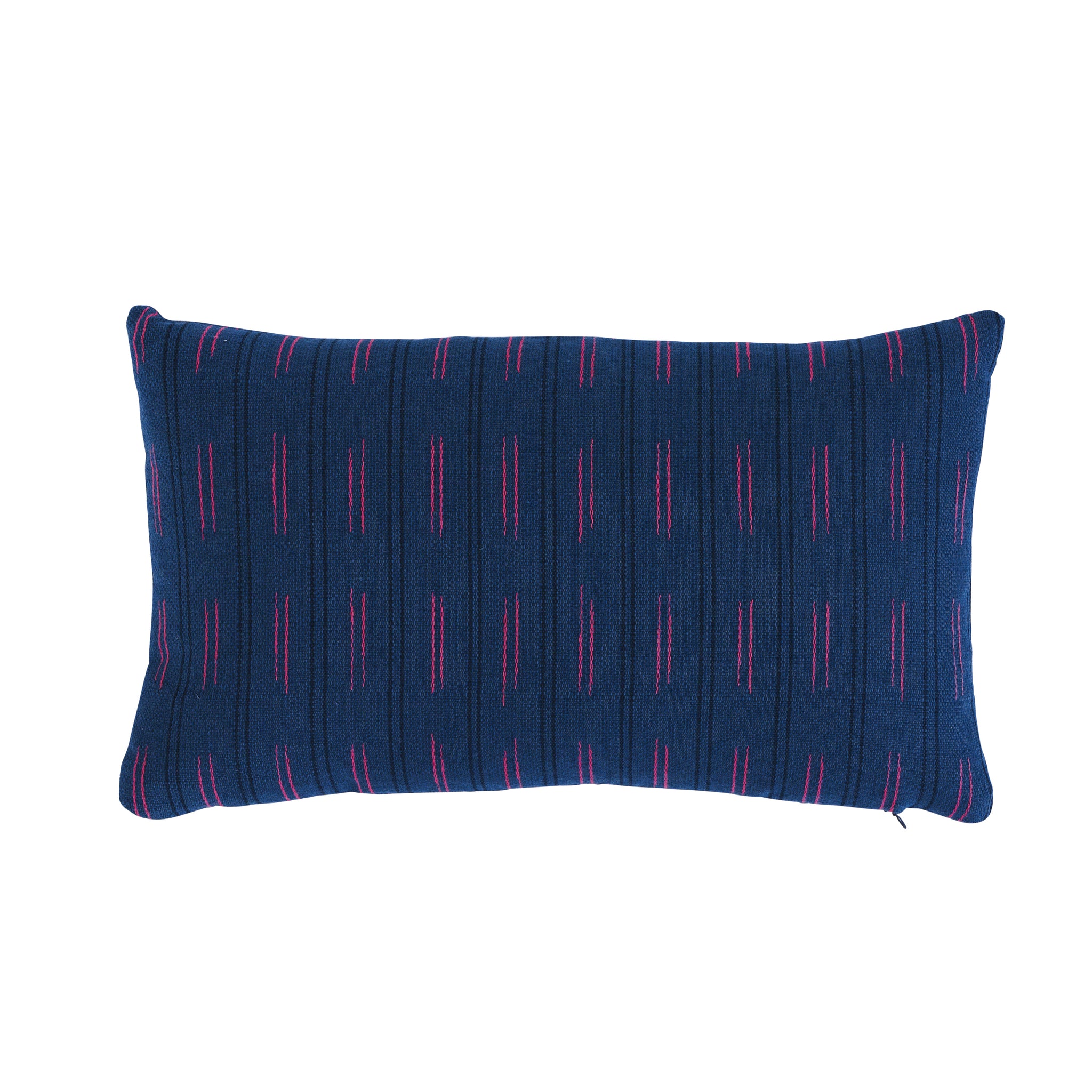 Ainsley Stripe I/O Pillow | Navy
