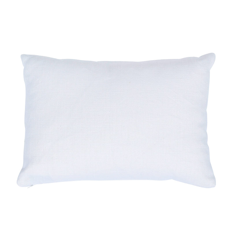 Zella Pillow | Green & White