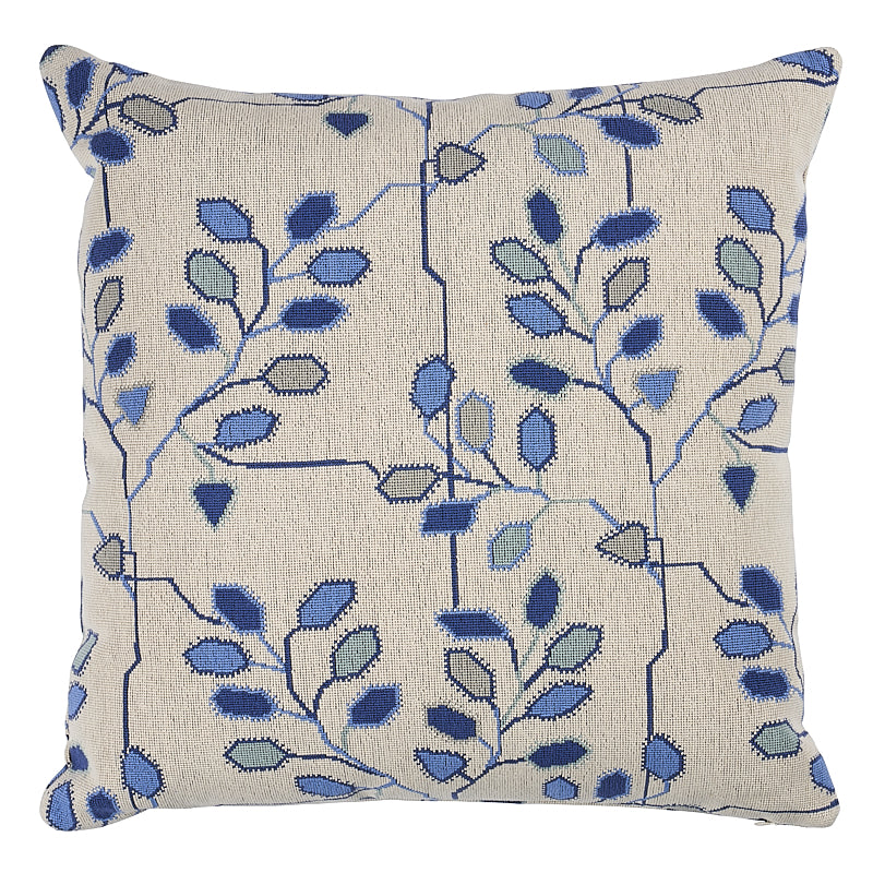 Tumble Weed Epingle Pillow | Delft Blue