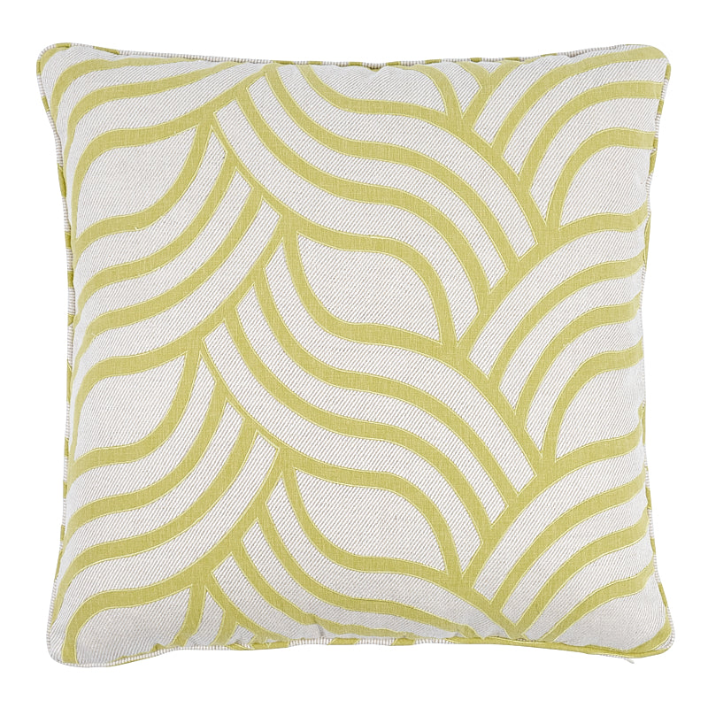 Sangomar Applique Pillow | Citron
