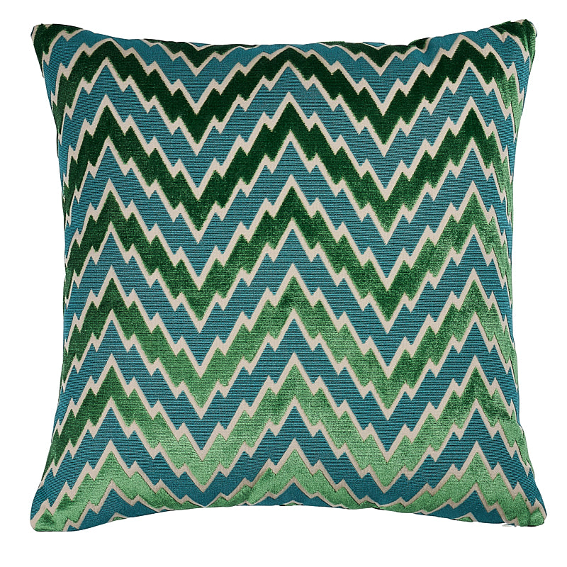 Cuscino Chevron Fiorentino | Smeraldo