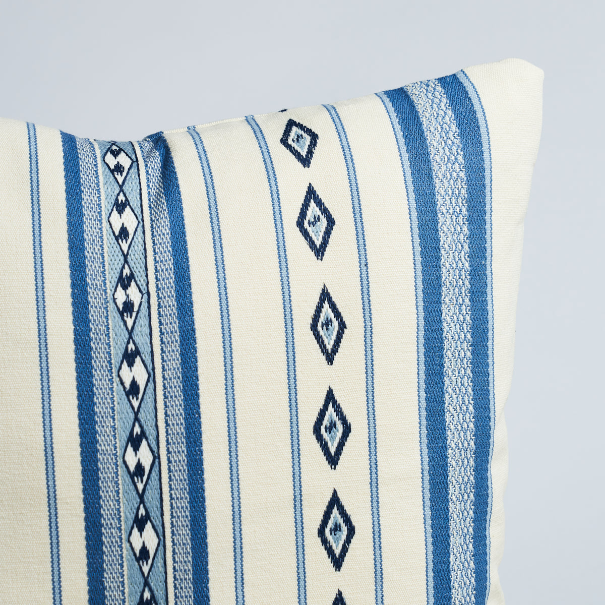 Dakota Stripe Pillow | Blue