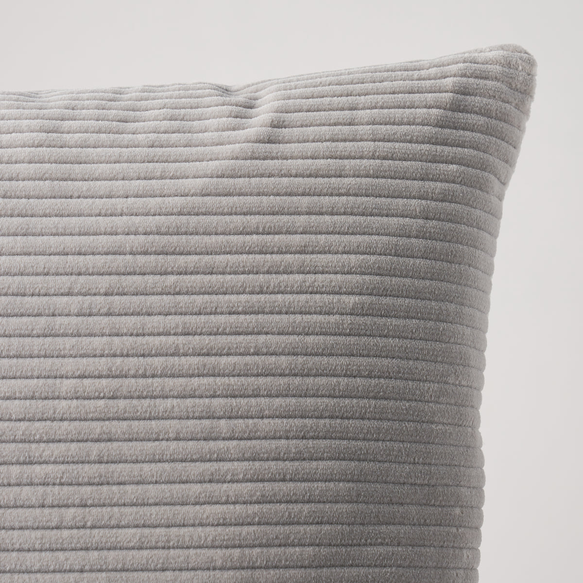 Wyatt Corduroy Pillow | Steel Grey