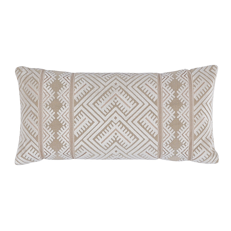 Parvin Velvet Pillow | Pearl