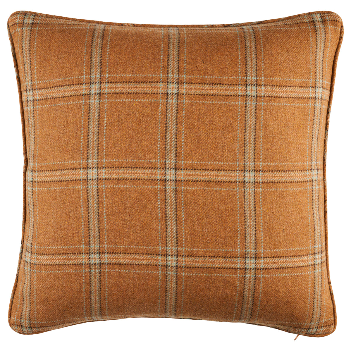 Cuscino scozzese in lana merino Blackburn | Cammello