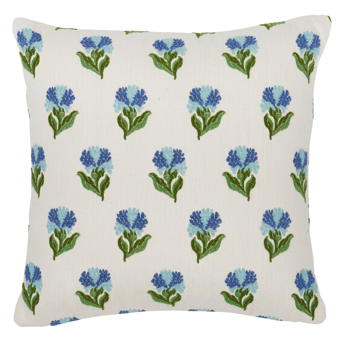 Rosina Floral Pillow | Cornflower