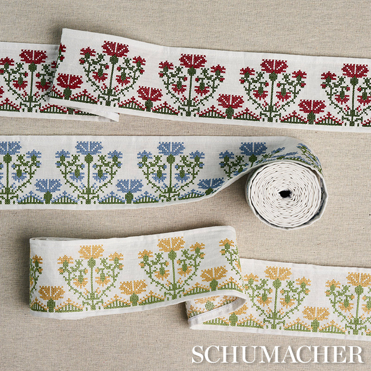 CUSTIS EMBROIDERED TAPE | SHELL